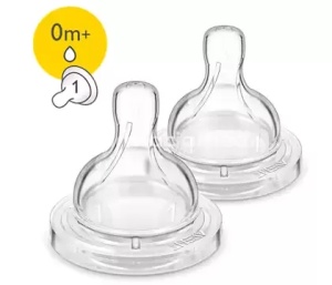 Avent Philips SCF631/27 Tetina Airflex 1 Orificiu +0luni x 2buc