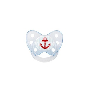 BABY NOVA Suzeta Dentistar talia1, ortodontica, silicon, cu inel, 0-6 luni