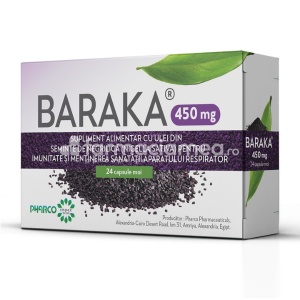 Baraka 450mg x 24cps moi Pharco