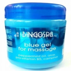 Bingospa Gel de Masaj Albastru 500g