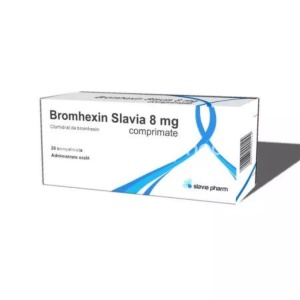 Bromhexin 8mg, 20cp, Slavia Pharm