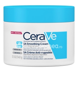 Cerave SA Crema Exfolianta pt Piele Uscata Aspra cu Rugozitati 340ml - Img 1