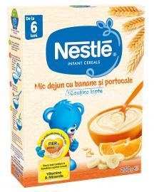 Cereale Mic dejun cu banane si portocale, de la 6 luni, 250 g, Nestle