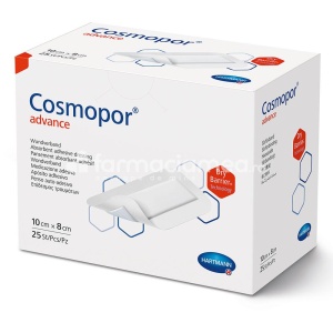 COSMOPOR advance 10cm/8cm, 25buc, Hartmann - Img 1