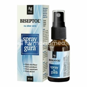 Dacia Plant Biseptol Spray de Gura cu Aloe Vera 20ml