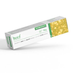 Dermosan S unguent cu sulf 10% trateaza scabia (raia), acneea si alte infectii ale pielii, 70 g, Bioeel