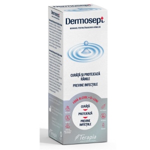 Dermosept Hydrogel Spray 250ml Terapia