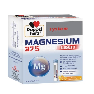 Doppelherz Magneziu Lichid Vegan 375mg x 10fl
