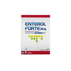 Enterol Forte 500mg x 14plic Biocodex