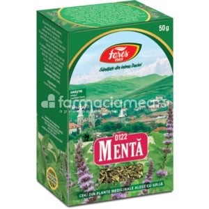 Fares Ceai Menta D122 50g vrac