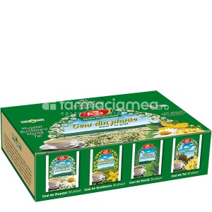 Fares Ceai Plante Asortat x 120plic cu snur