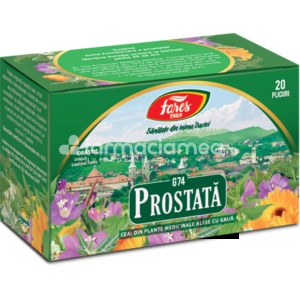 Fares Ceai Prostata G74 x 20plic