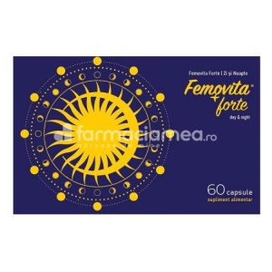 Femovita Forte Zi si Noapte x 60cps Naturpharma