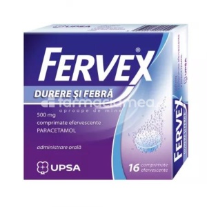 Fervex Durere si Febra 500mg x 16cpr eff