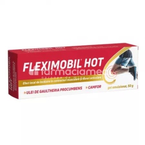 Fleximobil Hot Gel Emulsionat 50g Fiterman