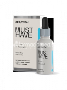 Gerovital Must Have Ser Peeling 10%AHA 30ml  - Img 4