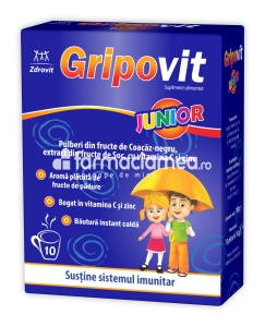 Gripovit Junior x 10plic Zdrovit
