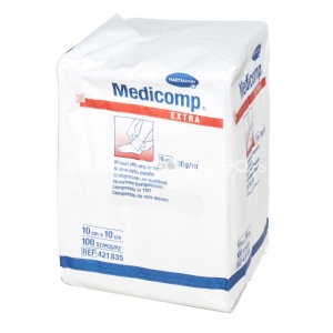 Medicomp extra comprese nesterile 10cmx20cm, 100buc, Hartmann