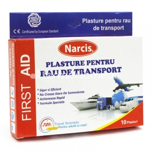 Narcis Plasturi pt Rau de Miscare x 10buc