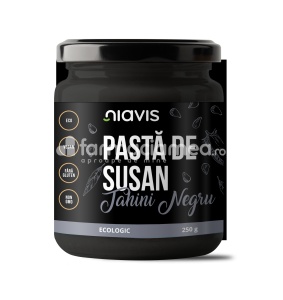 Niavis Pasta de susan (tahini negru) ecologica Bio, 250 g