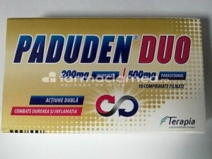 Paduden Duo 200mg/500mg x 10cpr film Terapia