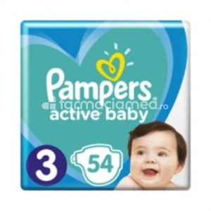 Pampers 3 Active Baby 6-10kg x 54buc