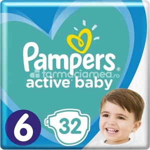 Pampers 6 Active Baby x 32buc