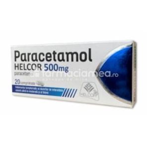 Paracetamol 500mg x 20cpr Helcor