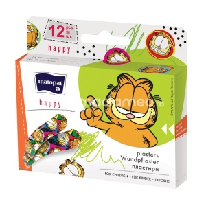 Plasturi Happy Tatoo x 12buc Matopat