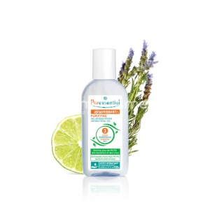 Puressentiel Gel Antibacterian de Purificare cu 3 Uleiuri Esentiale 80ml