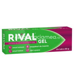 Rival 20mg/g gel x 50g Fiterman