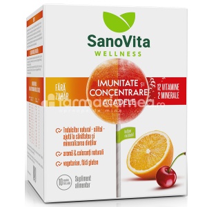 SANOVITA Wellness imunitate concentrare acadele x 10buc