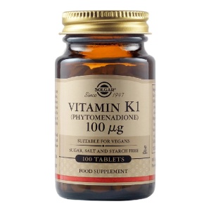 Solgar Vitamina K1 100mcg x 100cpr