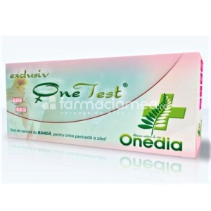 Test de sarcina One Test tip banda pentru orice perioada a zilei, 1 bucata, Onedia