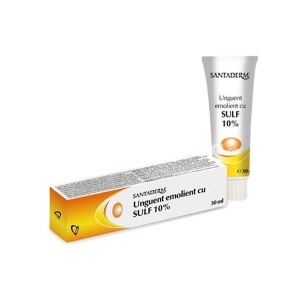 Unguent cu sulf 10% x 30 ml (Vitalia)