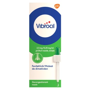Vibrocil 2,5mg/0,25mg/ml pic nazale sol 15ml Haleon