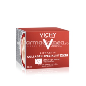 Vichy Liftactiv Collagen Specialist Crema de noapte 50ml - Img 2