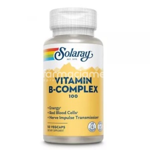Vitamina B-Complex 100 mg, 50 capsule Secom