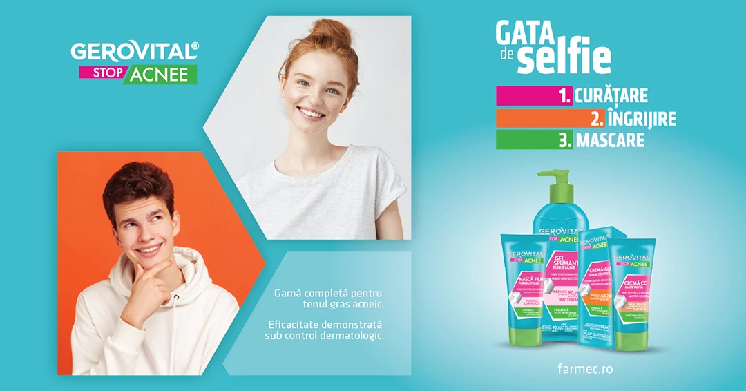 Gerovital Stop Acnee - Gata de Selfie