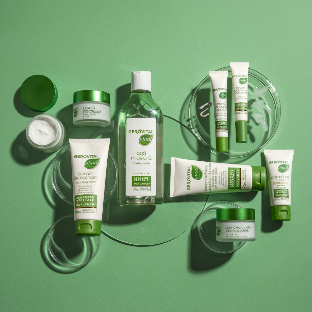 Gama Gerovital Plant – Îngrijire modernă inspirată din natură