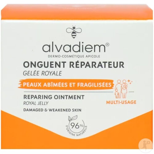 Alvadiem Unguent Reparator Pentru Iritații Crăpături Și Fisuri 50ml - Img 1