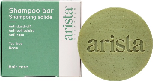 Arista Ayurveda Șampon Solid Antimătreață 80g - Img 1