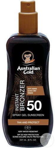 Australian Gold Protectie Solara Spf50 Spray Gel Cu Bronzare 237ml - Img 1