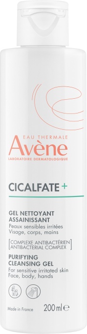Avène Cicalfate+ Gel De Curățare Igienizant Piele Sensibilă Iritată 200ml - Img 1