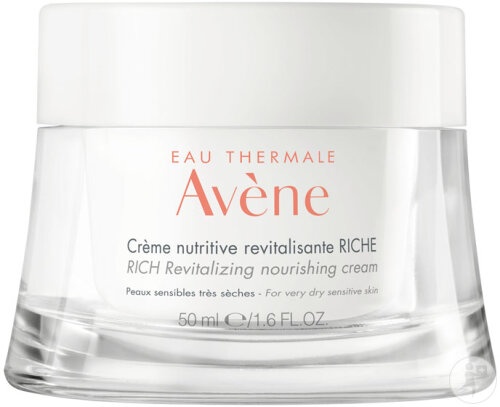 Avène Les Essentiels Cremă Nutritivă Revitalizantă Pentru Piele Sensibilă Foarte Uscată 50ml - Img 1