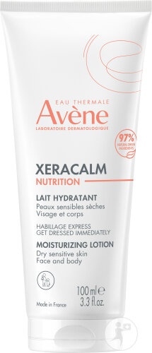 Avène Xeracalm Nutrition Loțiune Hidratantă Față Și Corp Piele Sensibilă Uscată 100ml - Img 1