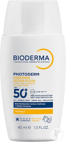 Bioderma Photoderm Xdefense Fluid Ultra Ușor Protecție Solară 50 40ml - Img 1