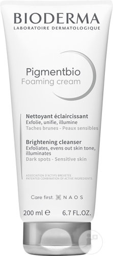 Bioderma Pigmentbio Cremă Spumantă Illuminatoare Anti‑Pete 200ml - Img 1