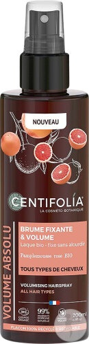 Centifolia Volume Absolu Spray Fixare Bio Toate Tipurile De Păr 200ml - Img 1