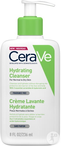Cerave Cremă De Curățare Hidratantă Pentru Piele Normală Spre Uscată 236ml - Img 1